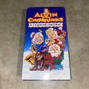 Alvin and the Chipmunks - A Chipmunk Christmas (VHS, 1992) comedy cartoon kids
